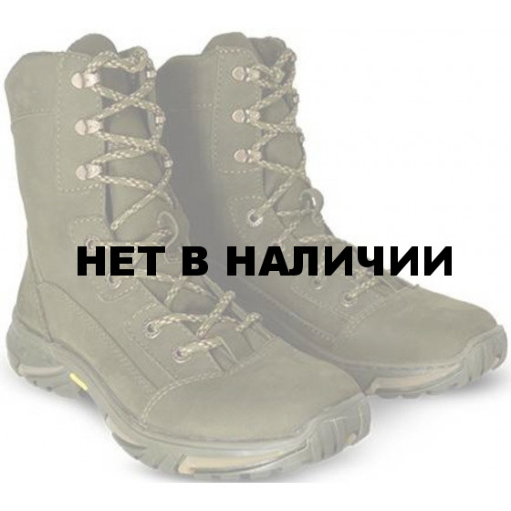 Ботинки ХСН Странник натуральный мех олива