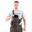 Сумка KE Tactical на плечо Sturm 4.5 литра Polyamide 1000 Den олива темная
