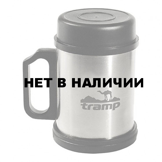 Термокружка Tramp с крышкой и подставкой TRC-006, нержавеющая сталь, вместимость 300 мл.