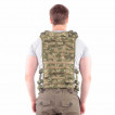 Жилет-основа KE Tactical Скорпион с расширенной спиной на MOLLE с застежкой на молнию и фастекс мох со стропами мох
