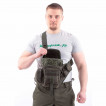 Сумка KE Tactical на плечо Sturm 4.5 литра Polyamide 1000 Den олива темная