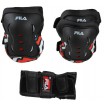 Комплект защиты FILA 2014 Fitness Gear (Колени локти запястья) Black