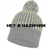 Шапка BUFF KNITTED & POLAR HAT IVER BLACK