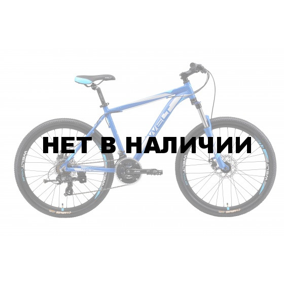 Велосипед Welt Ridge 1.0 D 2017 matt darkblue/blue 