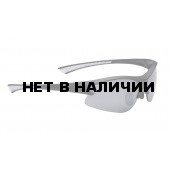 Очки солнцезащитные BBB Impulse PC Smoke flash mirror lens white tips matt black (BSG-38)