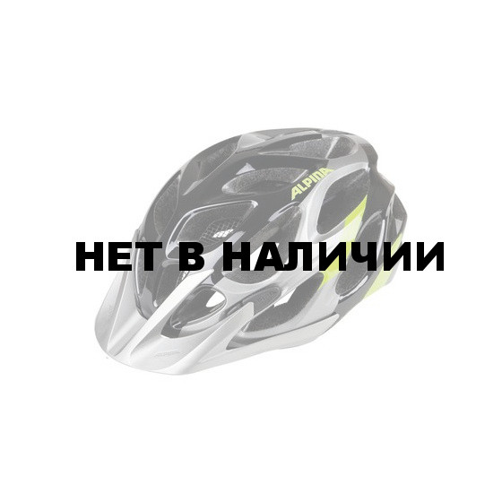 Велошлем Alpina 2018 Mythos 2.0 black-darksilver-neon