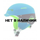 Зимний Шлем Alpina SPAM CAP JR blue-brown matt 