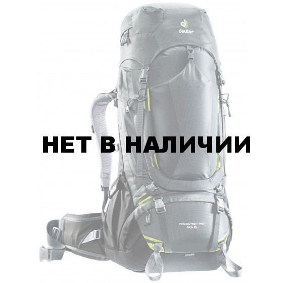 Рюкзак Deuter 2017 Aircontact PRO 60 + 15 graphite-black 