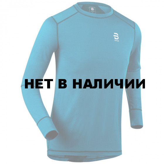 Футболка с длинным рукавомом Bjorn Daehlie 2017-18 Shirt TrainingWool Mykonos Blue (US:M)