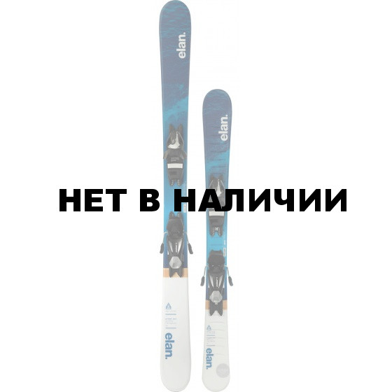 Горные лыжи с креплениями Elan 2017-18 Pinball Pro EL 4.5 QS (105-115) 
