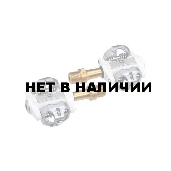 Педали BBB pedals clipless MountHigh M titanium white (BPD-12)