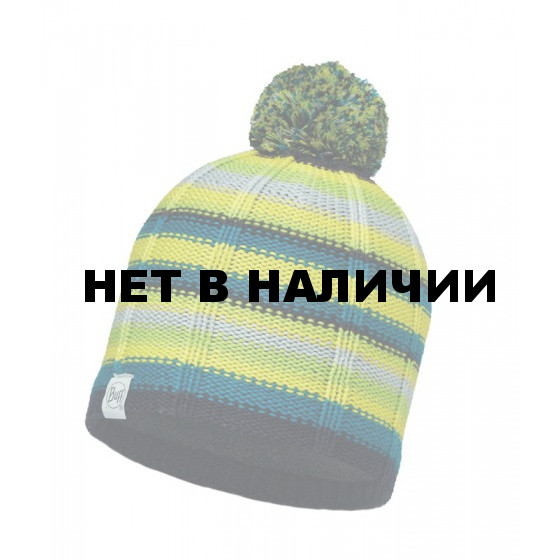 Шапка BUFF 2016-17 CHILD KNITTED & POLAR HAT BUFF® LAD LIME-LIME-Standard 
