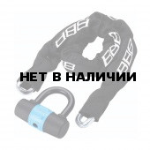 Замок велосипедный BBB Power10mmx10mmx1000m + 100x110mm U lock ключевой (BBL-26) 