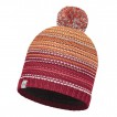 Шапка BUFF 2016-17 KNITTED & POLAR HAT BUFF® NEPER RED SAMBA-SAMBA-Standard 