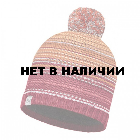 Шапка BUFF 2016-17 KNITTED & POLAR HAT BUFF® NEPER RED SAMBA-SAMBA-Standard 