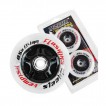 Комплект колёс для роликов TEMPISH FUNNY FLASHING wheels 85A 80x24 mm (1*2pcs) Белый 