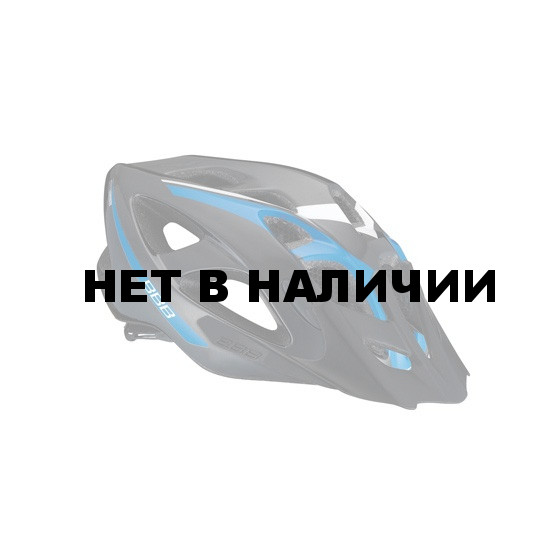 Летний шлем BBB Elbrus with visor black blue (BHE-34) 