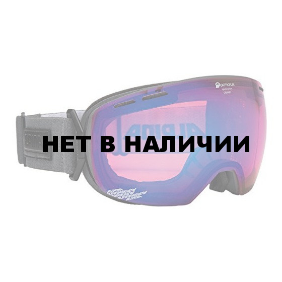 Очки горнолыжные Alpina GRANBY S QMM anthracite_QM blue sph. S2 