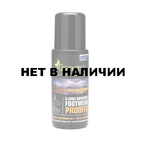 Пропитка GRANGERS 2013 FOOTWEAR Waterproofing G-Max Universial Footwear Proofer 100ml bottle