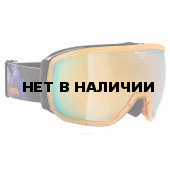 Очки горнолыжные Alpina SCARABEO MM black/blue/orange/print (supernova)