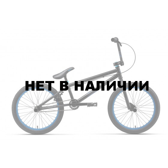 Велосипед Welt BMX Freedom 2017 matt black/blue 