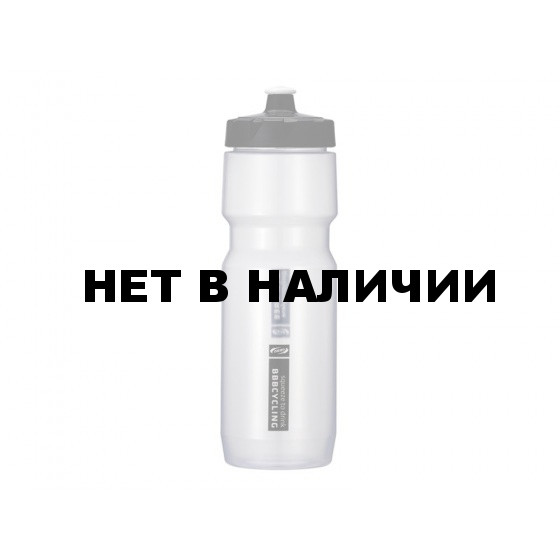 Фляга вело BBB 750ml. CompTank прозрачный/белый (BWB-05)