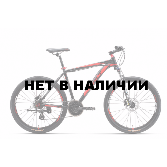 Велосипед Welt 2018 Ridge 2.0 HD matt black/red (US:L)