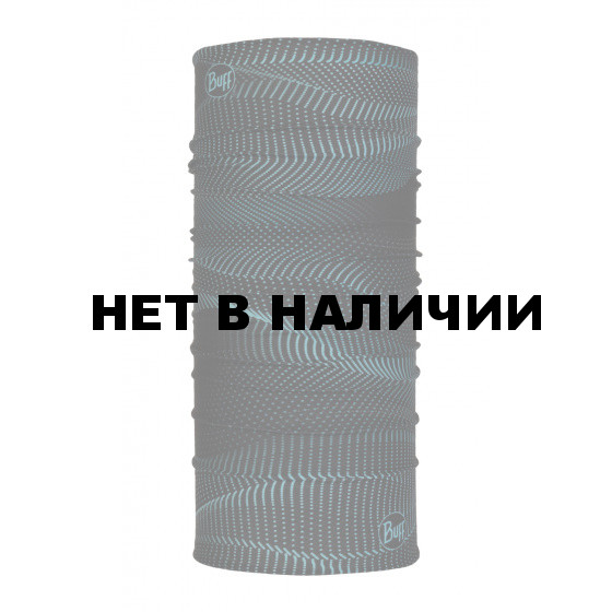 Бандана BUFF REFLECTIVE R-GLOW WAVES BLACK