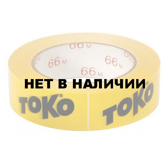 Скотч TOKO Adhesive Tape (желтая, 65 м х 3 см)