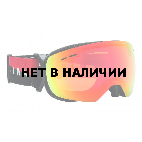 Очки горнолыжные Alpina GRANBY S QMM black matt_QMM red sph. S2 