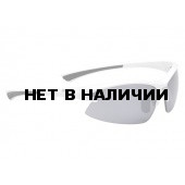 Очки солнцезащитные BBB Impulse PC Smoke flash mirror lens black tips white (BSG-38)