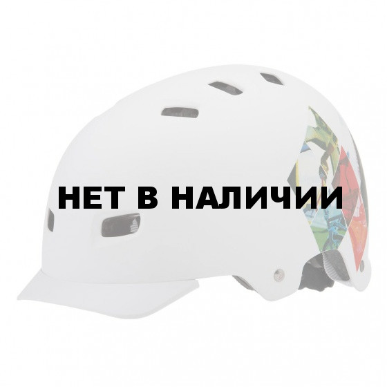 Летний шлем ALPINA 2017 Alpina Park white print 