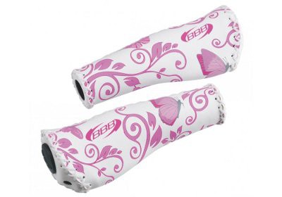 Грипсы BBB grips ErgoFix 135mm butterfly pink (BHG-17_butterfly pink ...