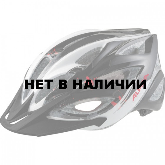 Летний шлем ALPINA Skid 2.0 black-white-red 