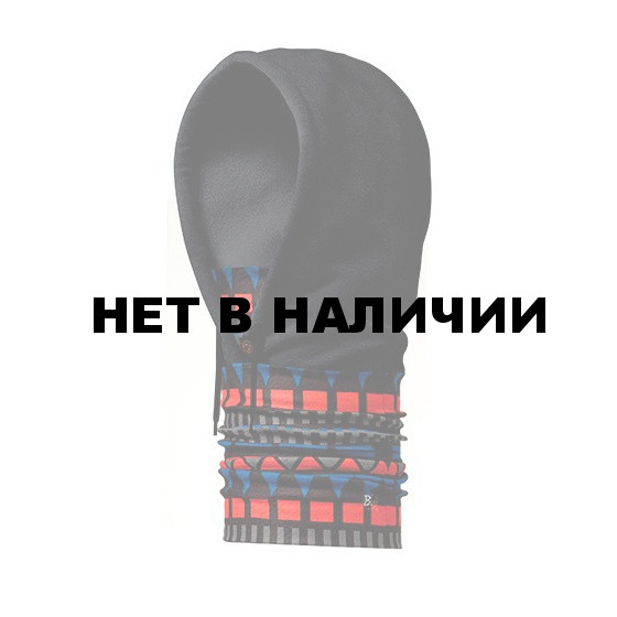 Капюшон BUFF HOODIE BUFF Polar Fleece GEOBLACK POLARTEC 