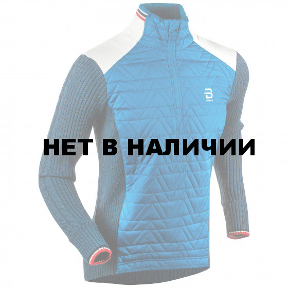 Жакет беговой Bjorn Daehlie 2017-18 Half Zip Comfy Mykonos Blue (US:S)