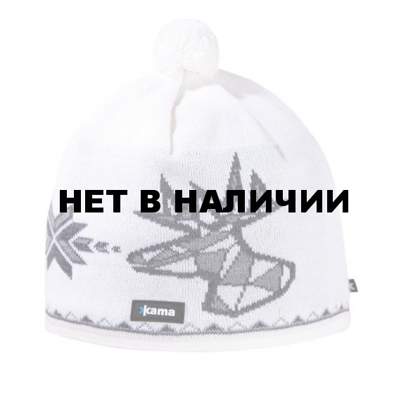 Шапка Kama 2016-17 A104 white 