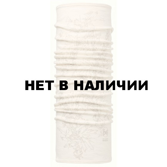 Бандана BUFF 2016-17 MERINO WOOL BUFF® ATHALIA SNOW-SNOW-Standard 