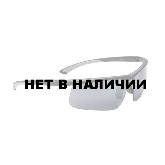 Очки солнцезащитные BBB Winner PC Smoke flash mirror lens gray tips матовый черный (BSG-39)