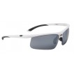 Очки солнцезащитные BBB Winner PC Smoke flash mirror lens black tips white (BSG-39)