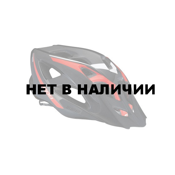 Летний шлем BBB Elbrus with visor black red (BHE-34) 