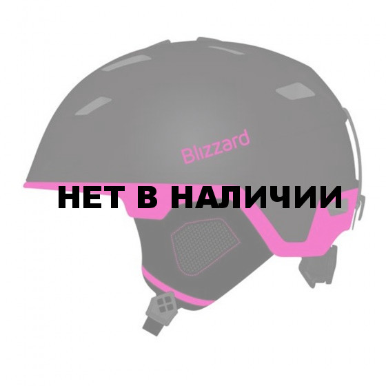 Зимний Шлем Blizzard 2016-17 Viva Double black matt/magenta 