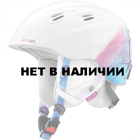 Зимний Шлем Alpina GRAP 2.0 JR white-periwinkle 