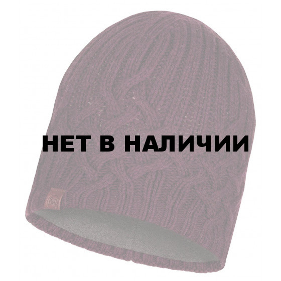 Шапка BUFF KNITTED & POLAR HAT HELLE WINE