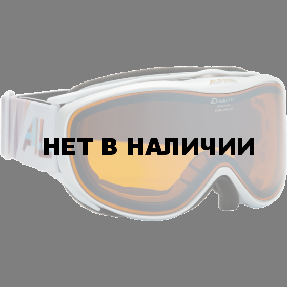 Очки горнолыжные Alpina Challenge 2.0 HM pearlwhite_HM orange S2 