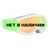Очки горнолыжные Alpina Carat D MM white/green_MM Orange S2 