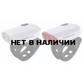 Фонарь (комплект) BBB SparkCombo rechargeable Iithium battery white (BLS-48)