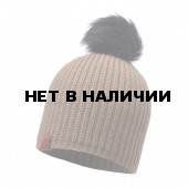 Шапка BUFF KNITTED HAT ADALWOLF BROWN TAUPE