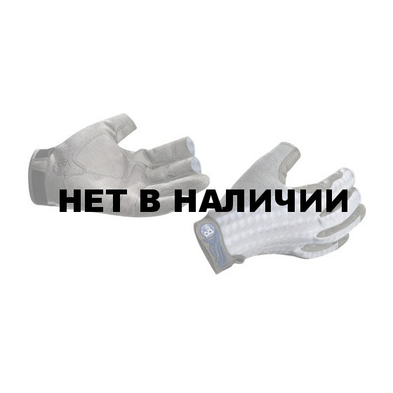 Перчатки рыболовные BUFF Pro Series Fighting Work Gloves Grey Scale (серая чешуя) 