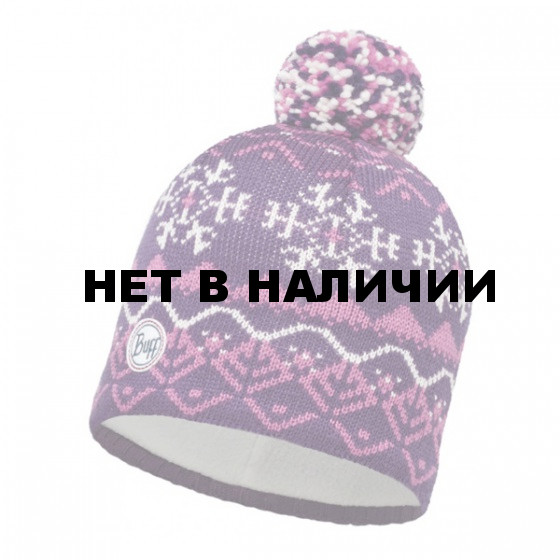 Шапка BUFF 2016-17 SKI CHIC COLLECTION KNITTED & POLAR HAT BUFF® VAIL PLUM